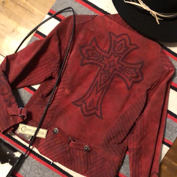 Cripple creek leather jacket - Picture 2 of 5